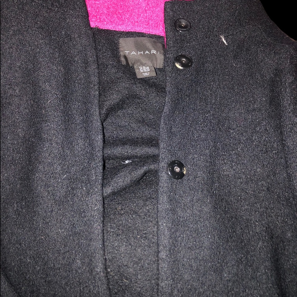 Tahari plus size dress coat